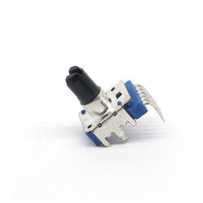 CE 11mm 6 περιστροφικό δοχείο ενισχυτών B100k ποτενσιόμετρων καρφιτσών διπλό