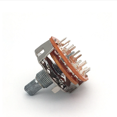 DC500V συνεχής περιστροφικός διακόπτης 100ohm 4 διακόπτης 2 επιλογέων Πολωνού θέση