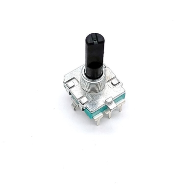 Διπλός περιστροφικός κωδικοποιητής 16mm EC16 360 μοιρών με διακόπτη LED