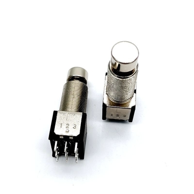 CE 17.1mm εναλλασσόμενο ρεύμα 6A 9 καρφίτσα Footswitch κιθάρων 125V πενταλιών ποδιών