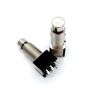 CE 17.1mm εναλλασσόμενο ρεύμα 6A 9 καρφίτσα Footswitch κιθάρων 125V πενταλιών ποδιών