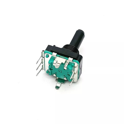 διπλός περιστροφικός κωδικοποιητής 16Mm EC16 με το διακόπτη 360 των οδηγήσεων περιστροφικό