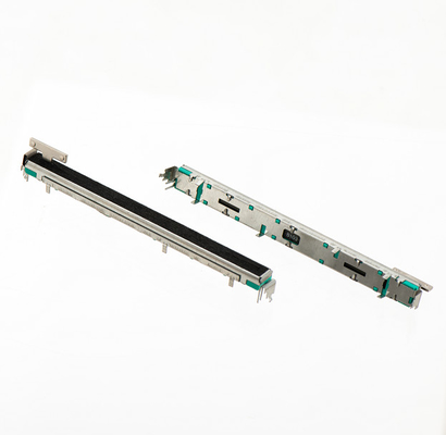 C10042N Μεταλλική λαβή 100mm Ταξίδι πλάτους 8,1 Mm που χρησιμοποιείται για ακουστικά και μικρόφωνο κονσόλας ήχου