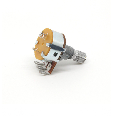 διπλός 0.5A 25ohm B100k συνεχής περιστροφικός διακόπτης ποτενσιόμετρων