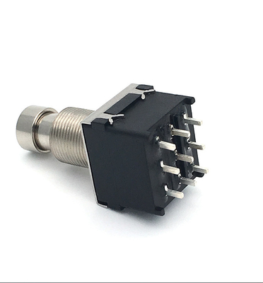 SF17 10000 διακόπτης 9 πόδι 100ohm κύκλων 2pdt κουμπιών ώθησης καρφιτσών