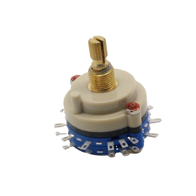 CE 0.8mm συνεχής περιστροφικός διακόπτης 0.5A 4 Πολωνός 2 θέση περιστροφική