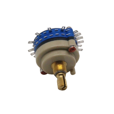 CE 0.8mm συνεχής περιστροφικός διακόπτης 0.5A 4 Πολωνός 2 θέση περιστροφική