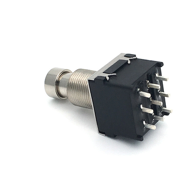 διακόπτης 3PDT 9 Rocker 100ohm 1500V ποδιών κιθάρων 2A 250VAC καρφιτσών