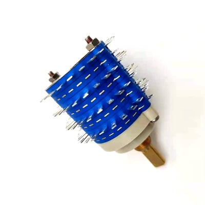 Πολυ παράγραφοι 38mm 24 περιστροφικός 500V συνεχής περιστροφικός διακόπτης θέσης