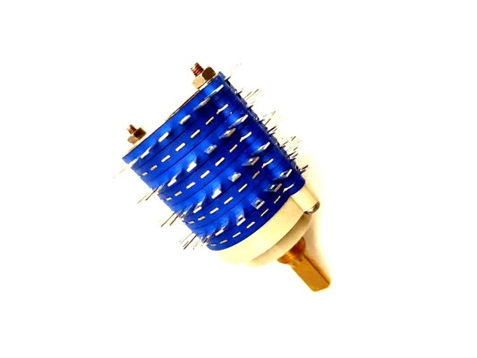 Πολυ παράγραφοι 38mm 24 περιστροφικός 500V συνεχής περιστροφικός διακόπτης θέσης