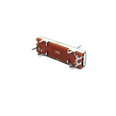 Μήκος 35mm ενιαίο κανάλι Fader B10k Fader AC300V που αναμιγνύει το γραφείο