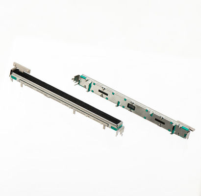 C10042N Μεταλλική λαβή 100mm Ταξίδι πλάτους 8,1 Mm που χρησιμοποιείται για ακουστικά και μικρόφωνο κονσόλας ήχου